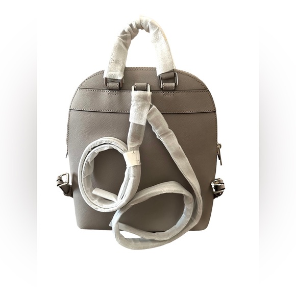 Michael Kors Pearl Grey Emmy Backpack - Picture 5 of 8